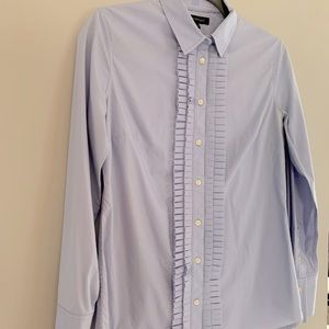 Tailored tuxedo style blouse